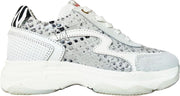 Grijze Red Rag  Sneakers White Nappa Combi