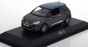 Citroën DS3 (Grijs/Turquoise) (10 cm) 1/43 Norev - Modelauto - Schaalmodel - Model auto - Miniatuurauto - Miniatuur autos