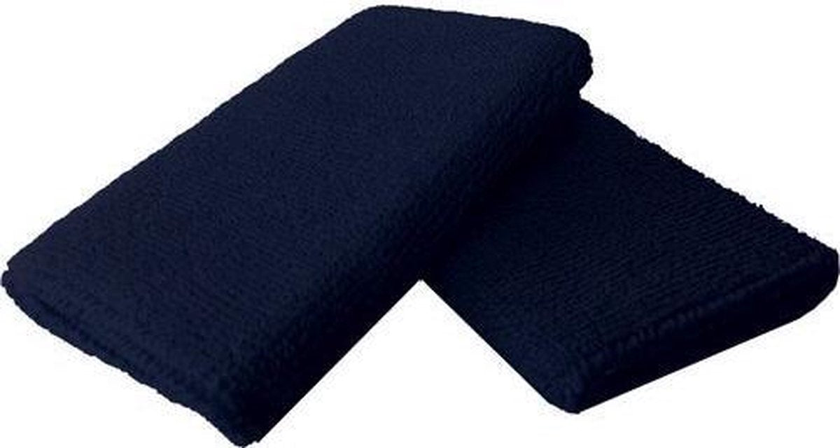 Secutex Polsband Blauw 14 Cm Extra Breed Per Paar