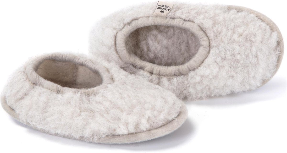 Alwero - Alwero sloffen Ballerina Junior Beige 21-22