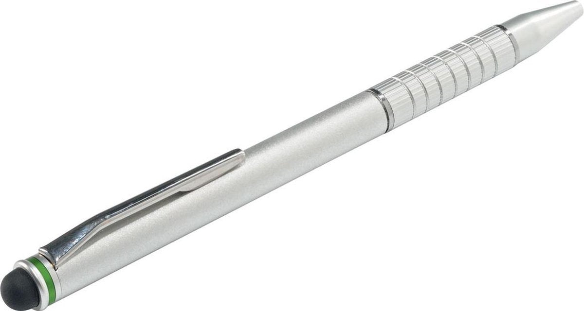 Complete 2-in-1 stylus zilver