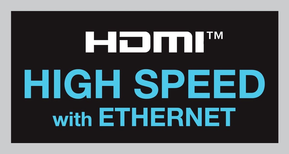 Transmedia HDMI kabel - versie 1.4 (4K 30Hz) / zwart - 1 meter