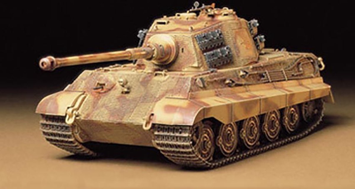Tamiya King Tiger "Production Turret"  + Ammo by Mig lijm