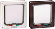 Cat door 4-ways white - wall