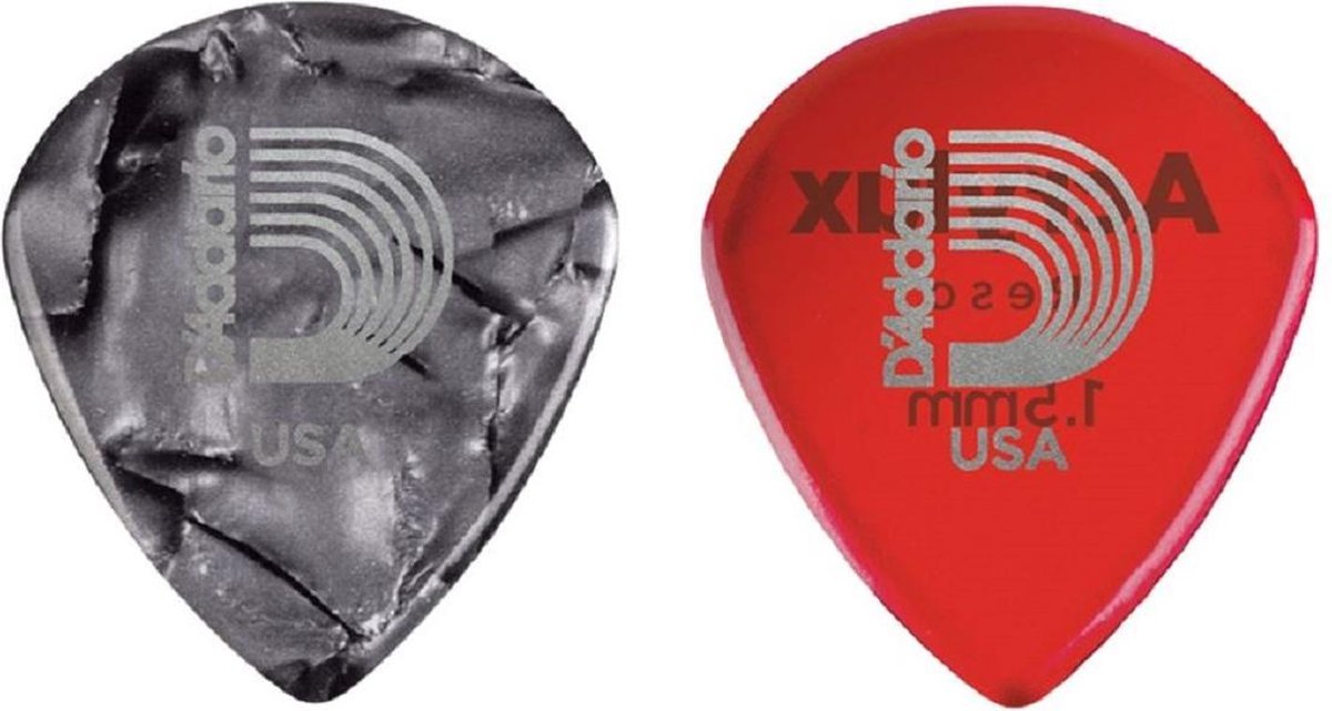 D'Addario Acrylic Jazz plectrum set 1.50 mm 2-pack