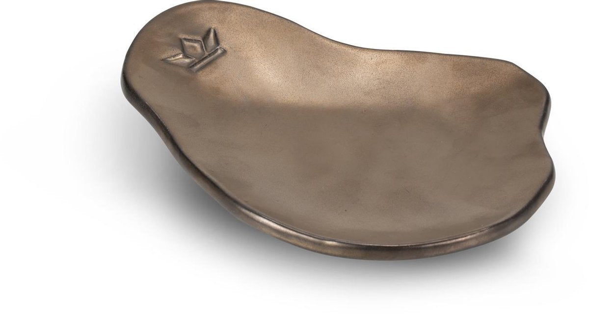 Dutchdeluxes - Amusebord / Lelephouder (4 Stuks) - Platinum Mat - 15x20cm