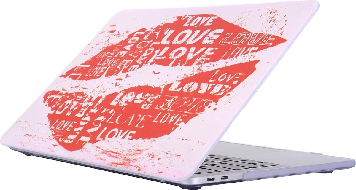 Mobigear Hardshell Case Lips Macbook Pro 15 inch Thunderbolt 3 (USB-C)