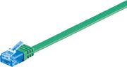 Wentronic CAT6A Netwerkkabel - RJ45 - Groen - 5 m