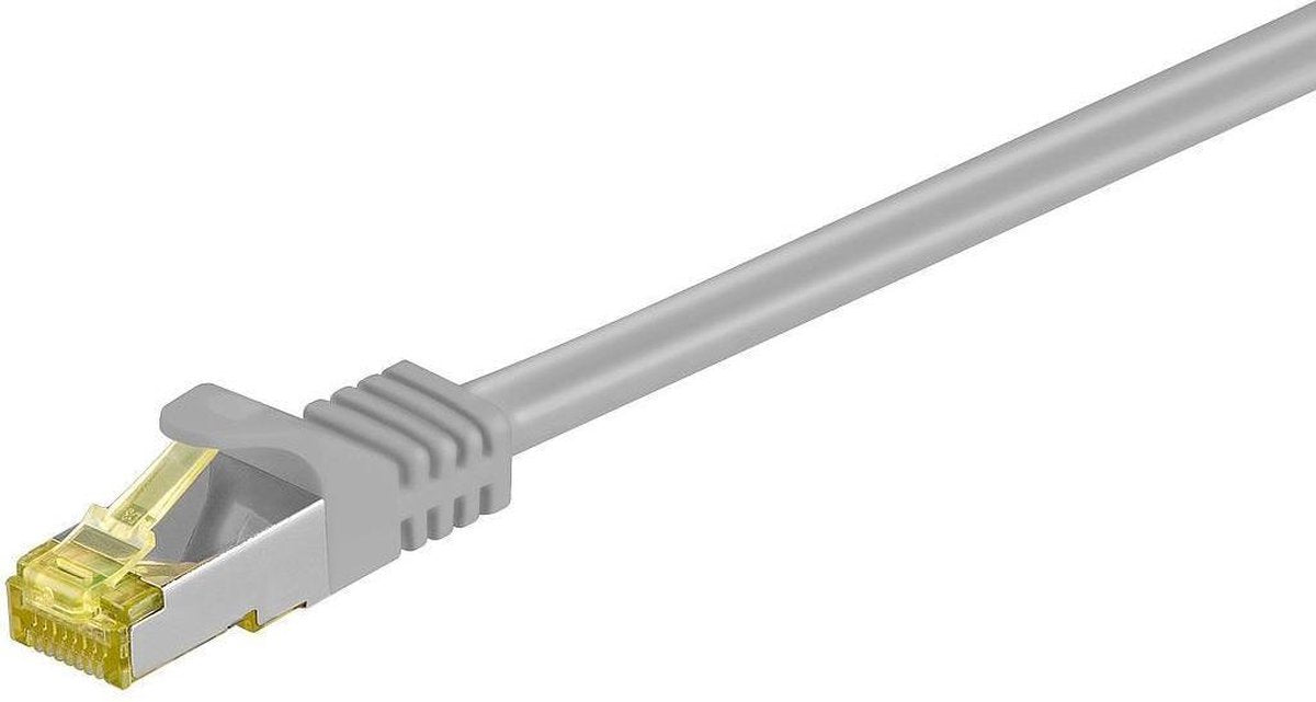 Wentronic 91675 - Cat 7 STP-kabel - RJ45 - 30 m - Grijs