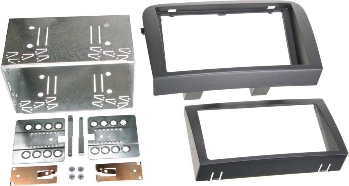 2-DIN Paneel Fiat Croma 2005-2010 Kleur: Anthracite