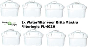 Filter Logic Waterfilters - 8 Pack - Brita Maxtra+ Compatible