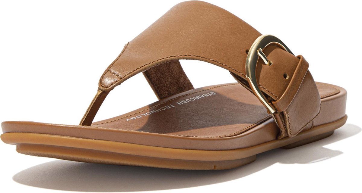 Fitflop Slippers - Maat 41 - Vrouwen - licht bruin