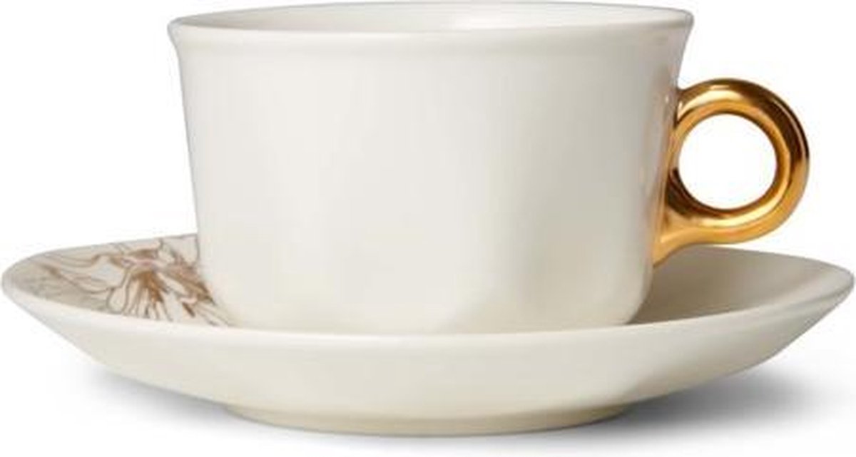 Essenza  Masterpiece koffiekop & schotel / Off-white