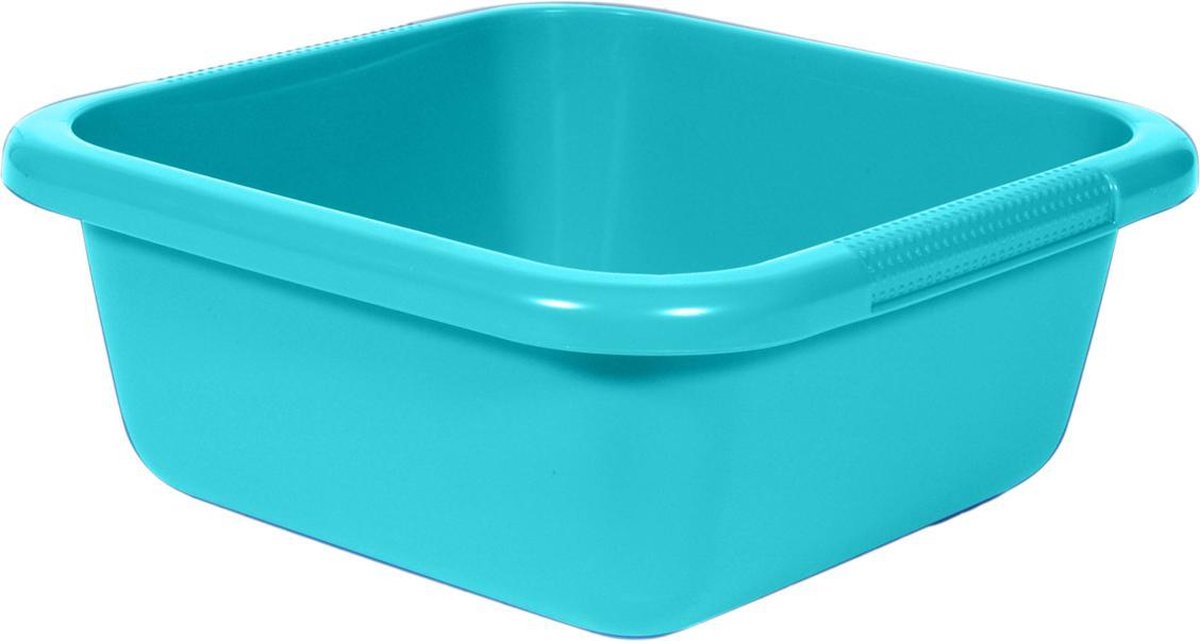 Curver Afwasbak - Vierkant - 29x29x12 Cm - 6 Liter - Blauw