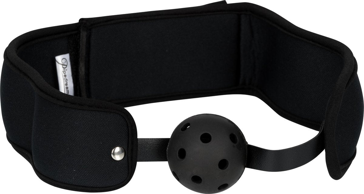 Pipedream Fetish Fantasy mondknevel Deluxe Breathable Ball Gag zwart