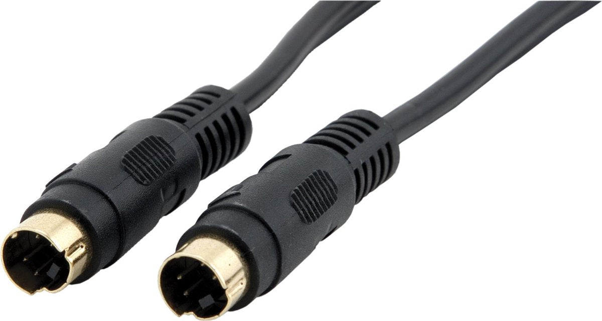 DELTACO AV-10 S-Video kabel (4-pin)