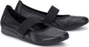 Mephisto BILLIE Dames Ballerina - Zwart - Maat 37.5