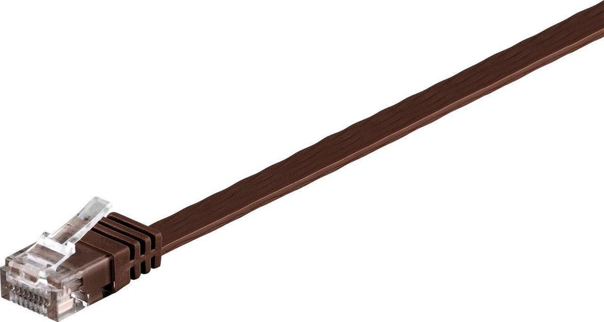 CAT6 Netwerkkabel - RJ45 - bruin - 15 m