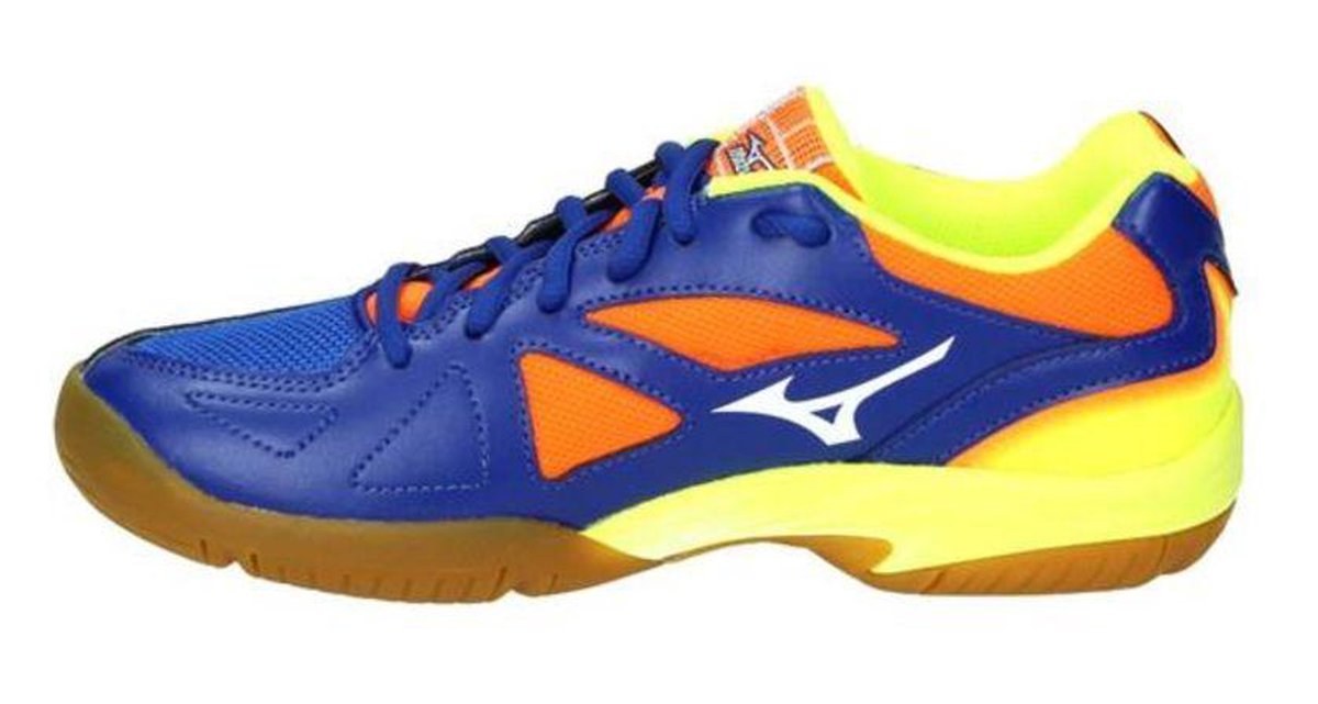 Mizuno Wave Lightning Star Z3 Jr blauw volleybalschoenen kids