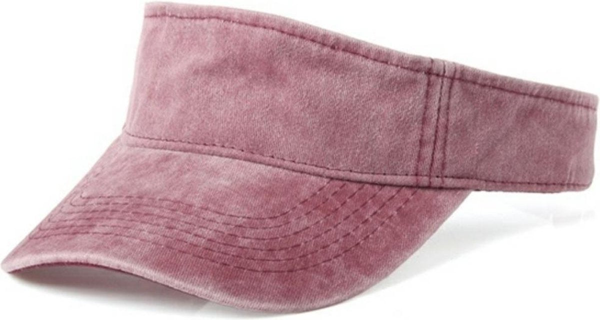 100% Katoen Dames Zonneklep  flaphoed met klittenbandsluiting Dames en Heren Zonnescherm