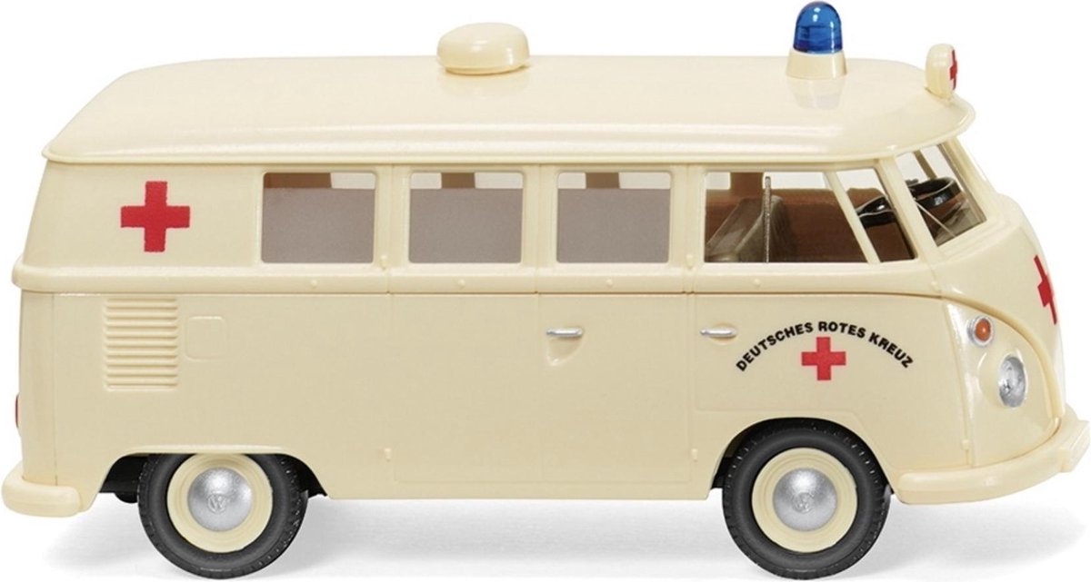 WIKING VW T1 BUS 'DRK' AMBULANCE 1963 schaalmodel 1:87