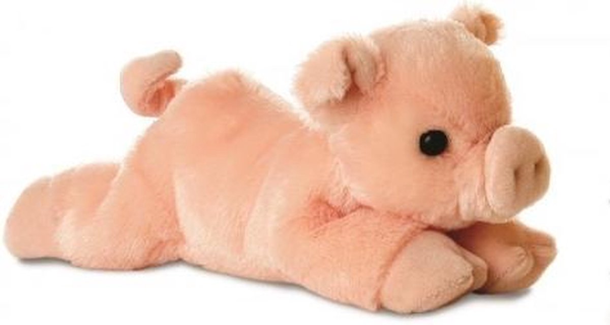 Aurora Knuffel Mini Flopsie Percy Varken 20.5 Cm