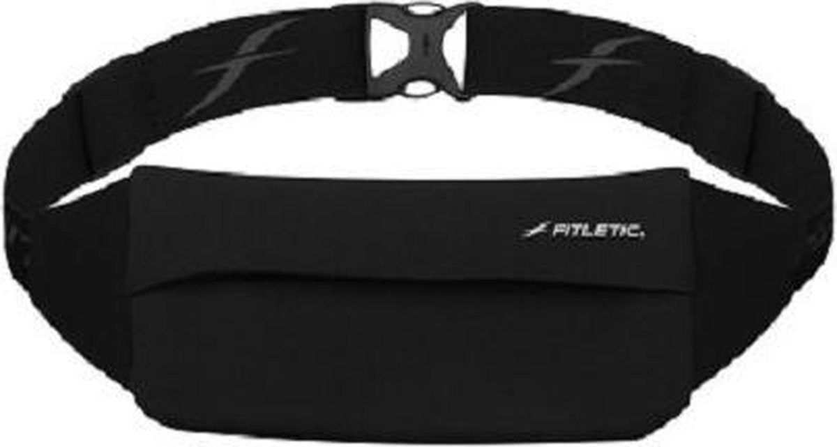 Fitletic Zipless Running en Travel Belt Black