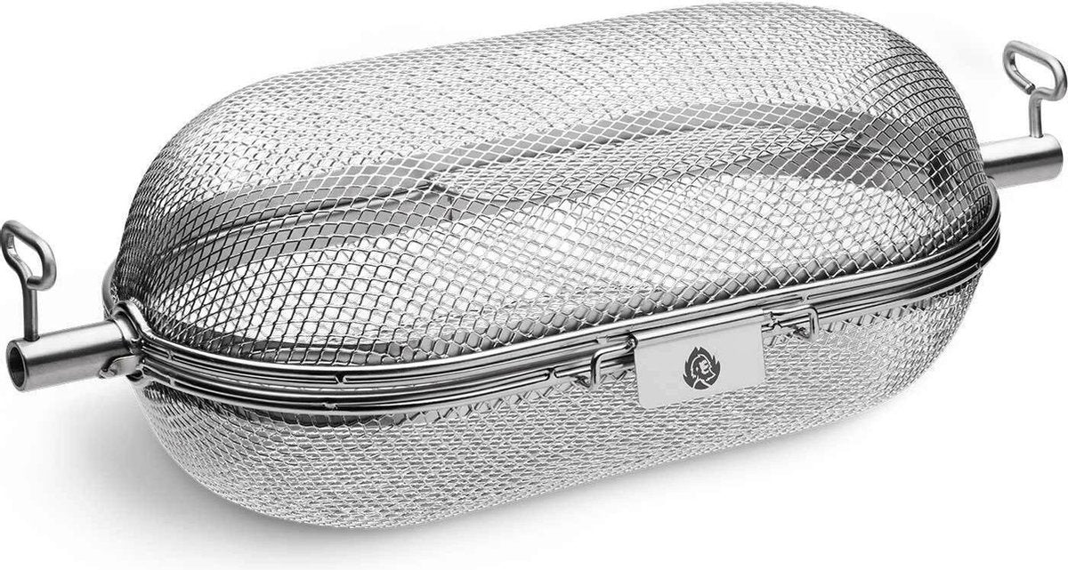 Draaispitmand - Rotisserie mandje BBQ