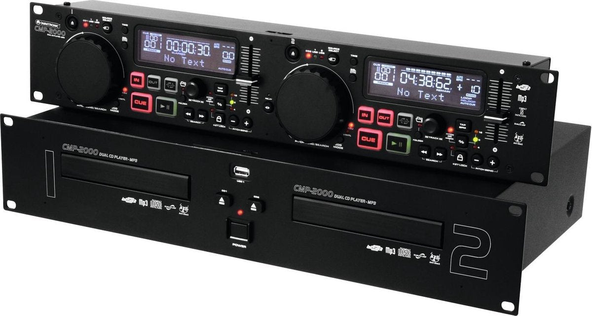 OMNITRONIC CMP-2000 Dual CD/MP3 Player