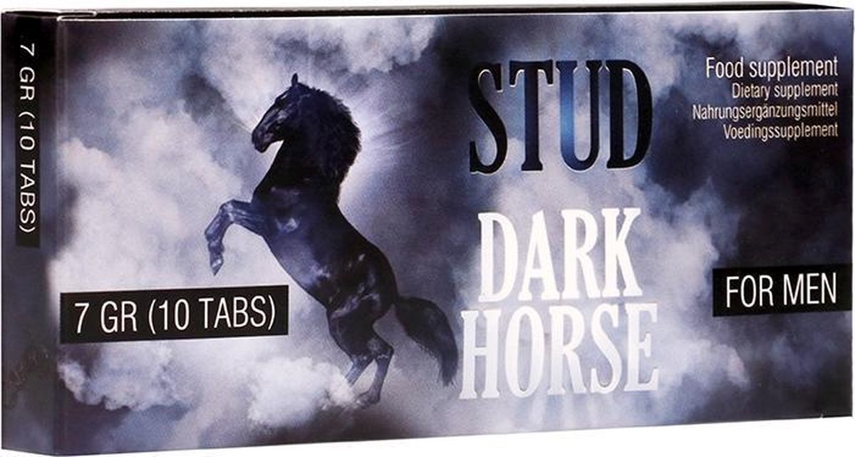 Stud Dark Horse Erection pill - 10 tabs - 7 gr