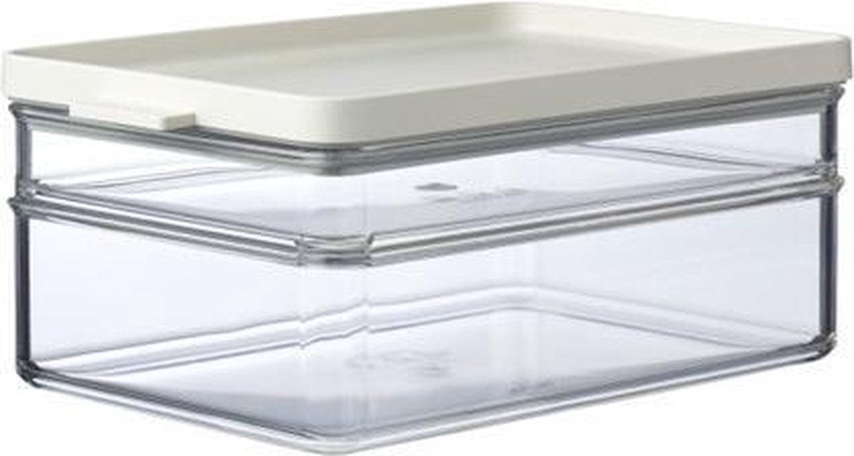 Mepal Koelkastdoos Omnia ontbijt Duo - Nordic white