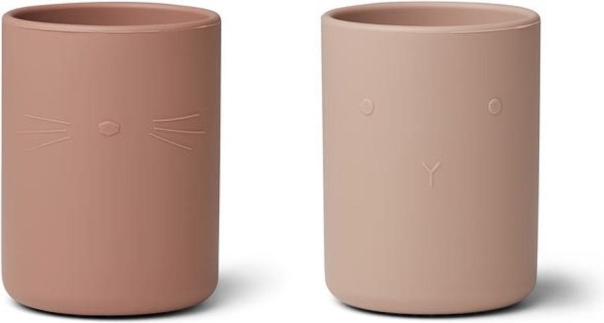 Silicone Cup 2 pack Ethan Rose Mix | Liewood