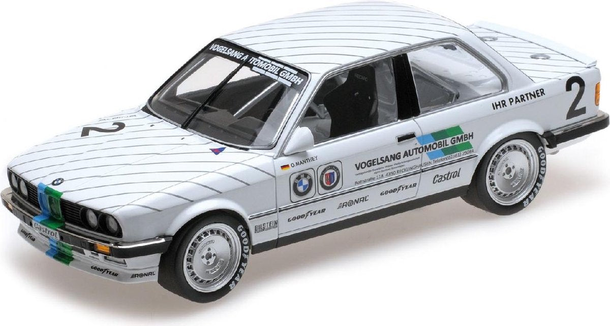 BMW 325i Vogelsang Automobile #2 3rd Place Eifelrennen DTM 1986 - 1:18 - Minichamps