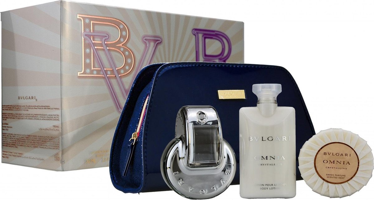 Bvlgari - Eau de toilette - Omnia Crystalline 65ml eau de toilette + 75ml bodylotion + 75ml soap - Gifts ml