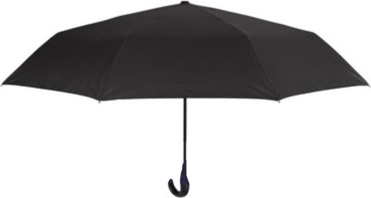 Perletti Golfparaplu Automatisch 65 X 118 Cm Fiberglas Zwart