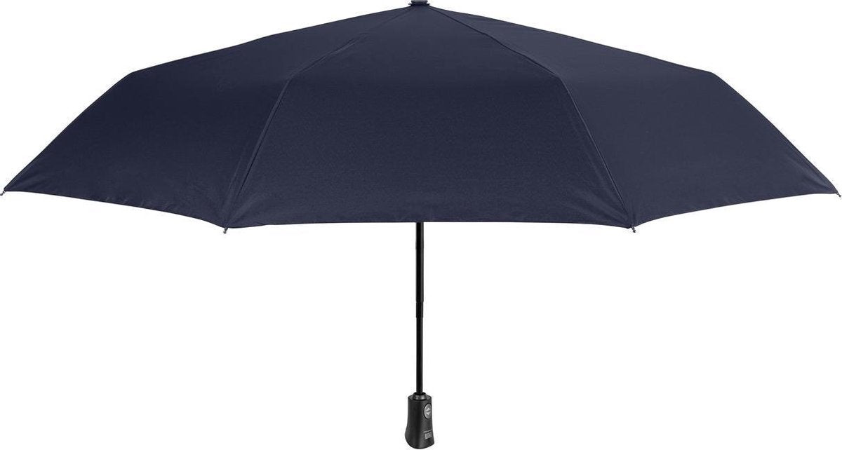 Perletti Mini-paraplu Heren Auto. 104 Cm Microfiber Grijs