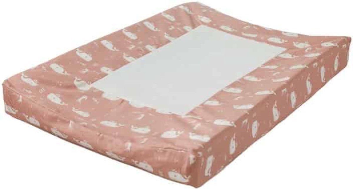 FRESK Aankleedkussenhoes - Whale Mellow Rose