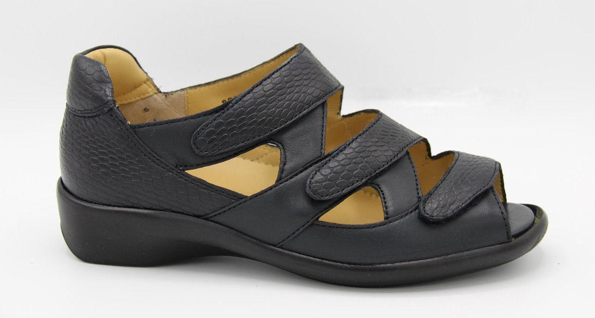 Helioform- 881.034- sandaal blauw met dichte hiel- h- maat 9 (43)
