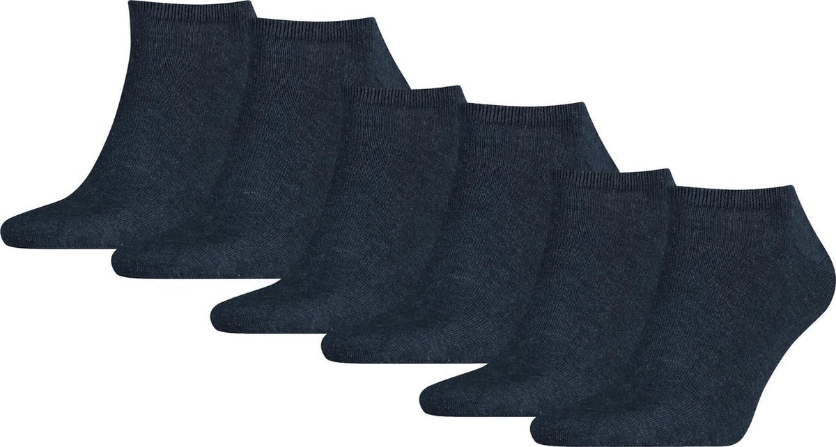 Tommy Hilfiger Sneakersocks  Sokken - Maat 39-42 - Mannen - Donkerblauw