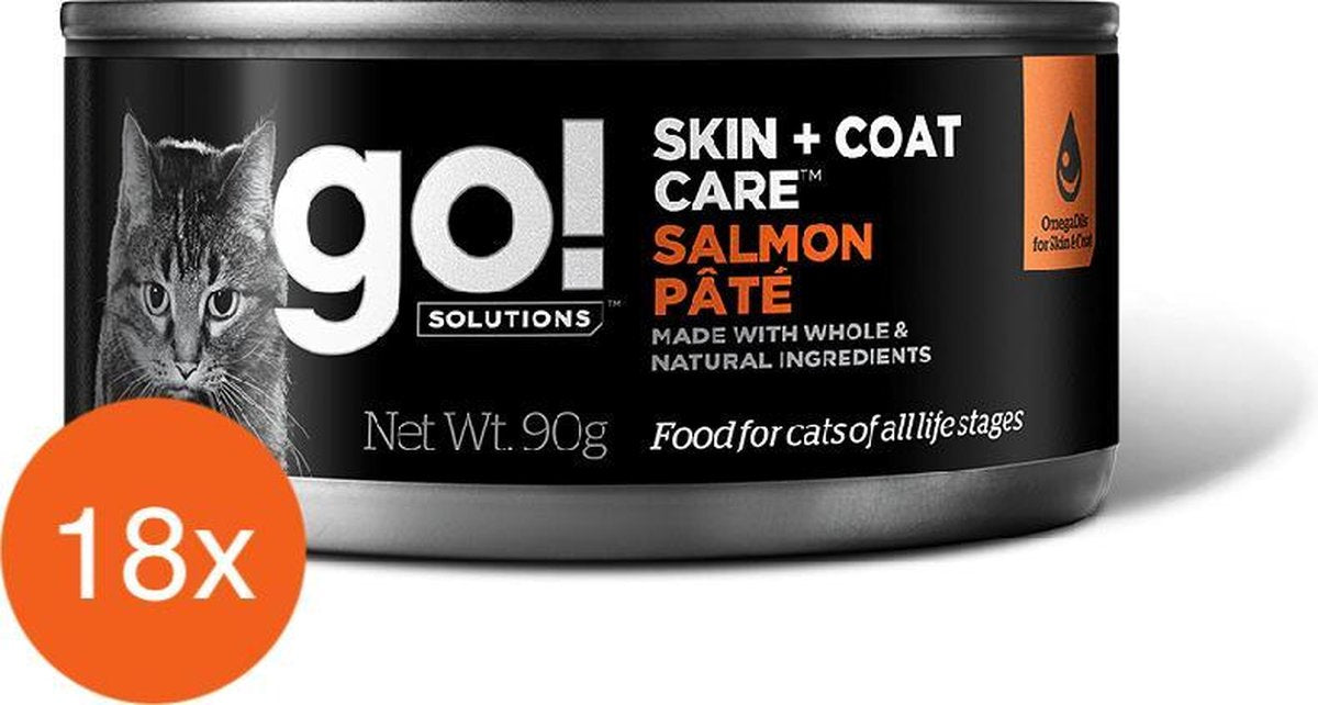 GO! SOLUTIONS SKIN + COAT CARE Zalm Paté 18x
