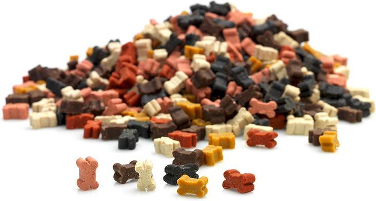 Snack Frigera Semi-Moist Soft Treats Mini Mix Bones 500 G