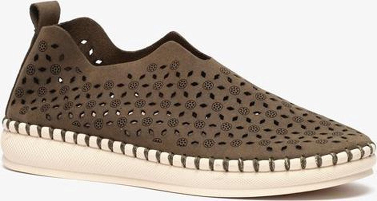 Hush Puppies dames instappers - Groen - Maat 41