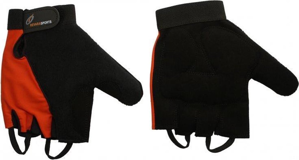 Revara Sports indoor - Rolstoelhandschoen - Oranje XS