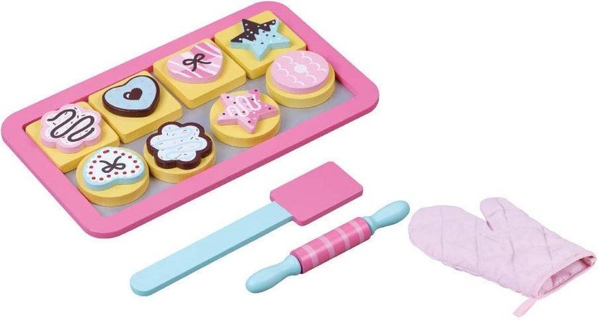 Jumini Houten Koekjes Bakken 12-delig
