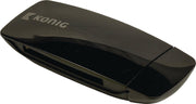 König CSU3TCR100BL Alles-in-1 Cardreader Usb 3.0 Reisuitvoering