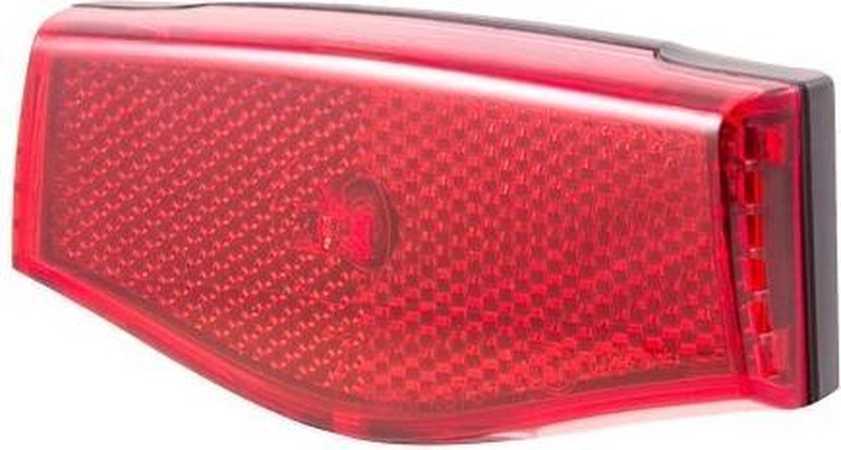 Spanninga Achterlicht Plateo Xd Dynamo Led 80 Mm Zwart/rood