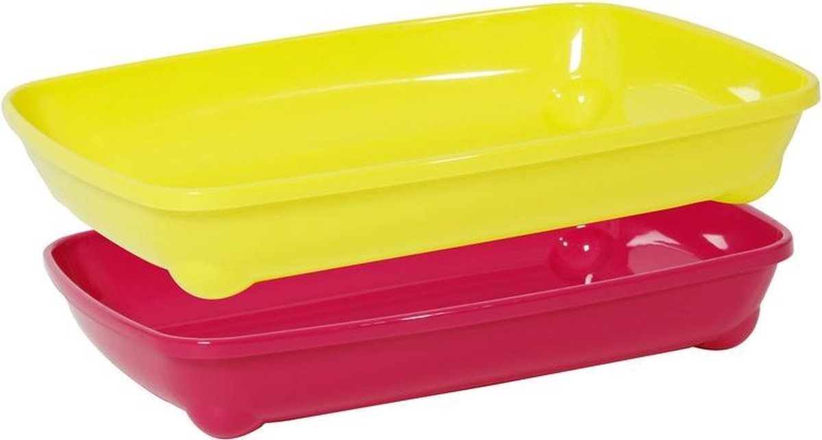 Cat toilet arist-o-tray hawai assorted colours 37cm