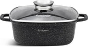 Edënbërg Stonetec Line - Luxe Aluminium Kookpan/Braadpan met Deksel - 2