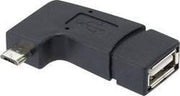 Renkforce USB 2.0 Adapter [1x Micro-USB 2.0 B stekker - 1x USB 2.0 bus A] Met OTG-functie