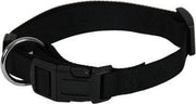 Martin sellier halsband basic nylon zwart - 25 mmx45-65 cm - 1 stuks